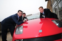 Nottingham Scally Rally team - Don Peel, Marc Ballard and John Tansur